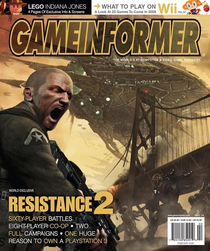 Gameinformer 178 (Resistance 2)